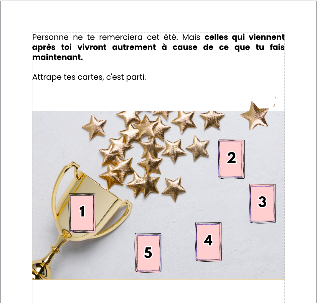 LA CHANCE, ÇA COMMENCE OÙ ?