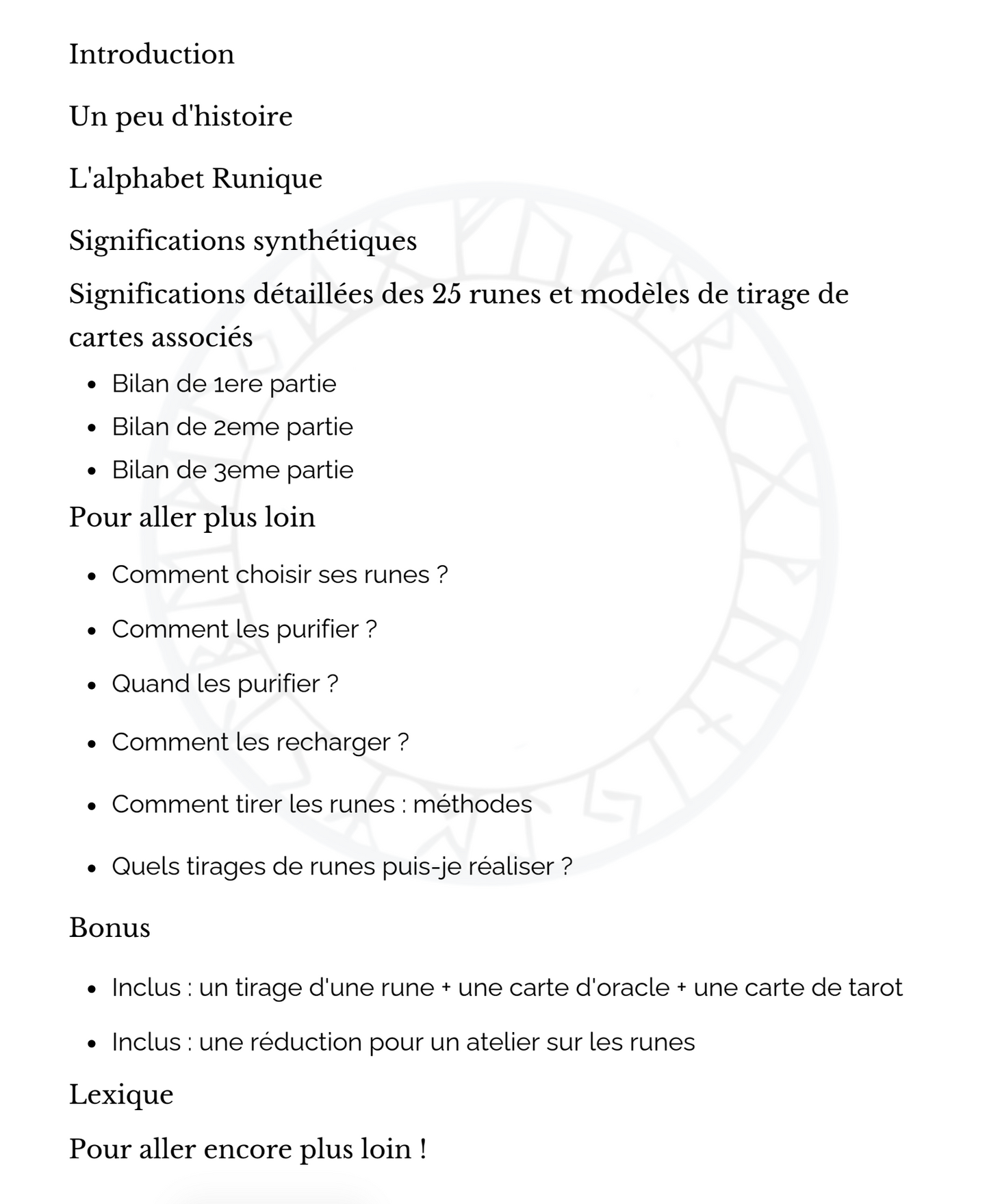 L'e-book "Un Jour Une Rune"