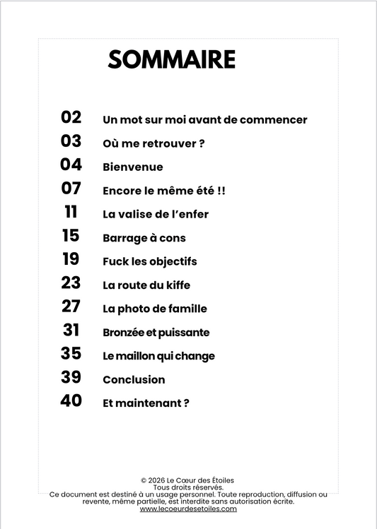 LA CHANCE, ÇA COMMENCE OÙ ?